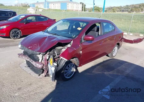 2017 Mitsubishi Mirage G4 Es from USA, damaged, VIN ML32F3FJ1HHF11499